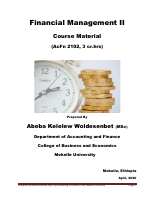Financial Management II.pdf